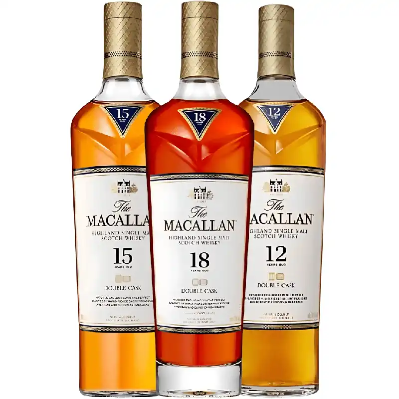 Wholesale The Macallan Signature Series: 12, 15 & 18 Year Old Single Malt Scotch Bundle