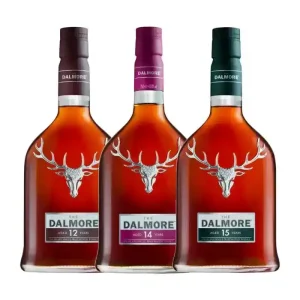 Free Delivery The Dalmore 12, 14 & 15 Scotch Whisky Bundle
