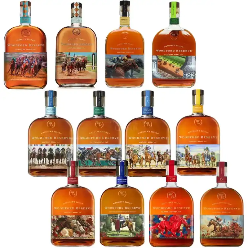 Viral Woodford Reserve Kentucky Derby Limited Collectors Set #140-151