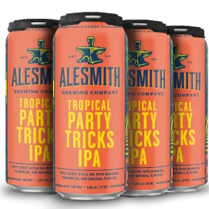 Fan Favorite AleSmith Tropical Party Tricks IPA (6.8% ABV) 16oz Cans