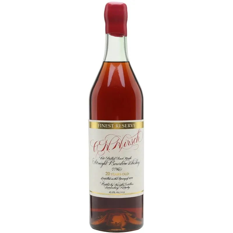 A. H. Hirsch 1974 Finest Reserve 20 Year Old Straight Bourbon Premium