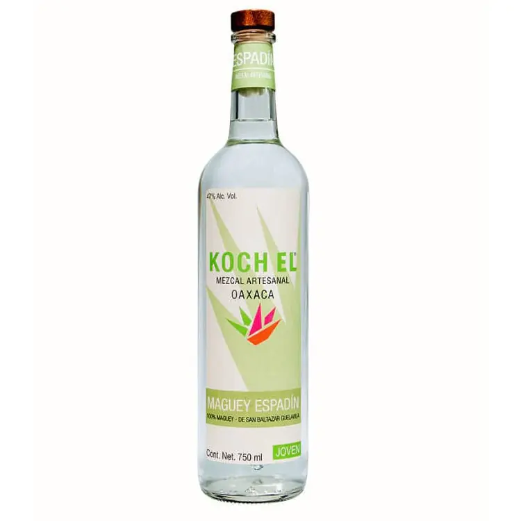 Certified Koch El Mezcal Artesanal Joven Maguey Espadin De San Baltazar Guelavila 94