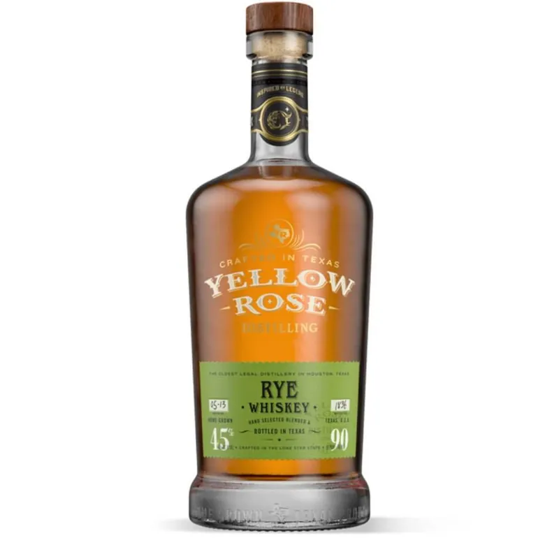 Seasonal Sale Yellow Rose Distilling Rye Whiskey