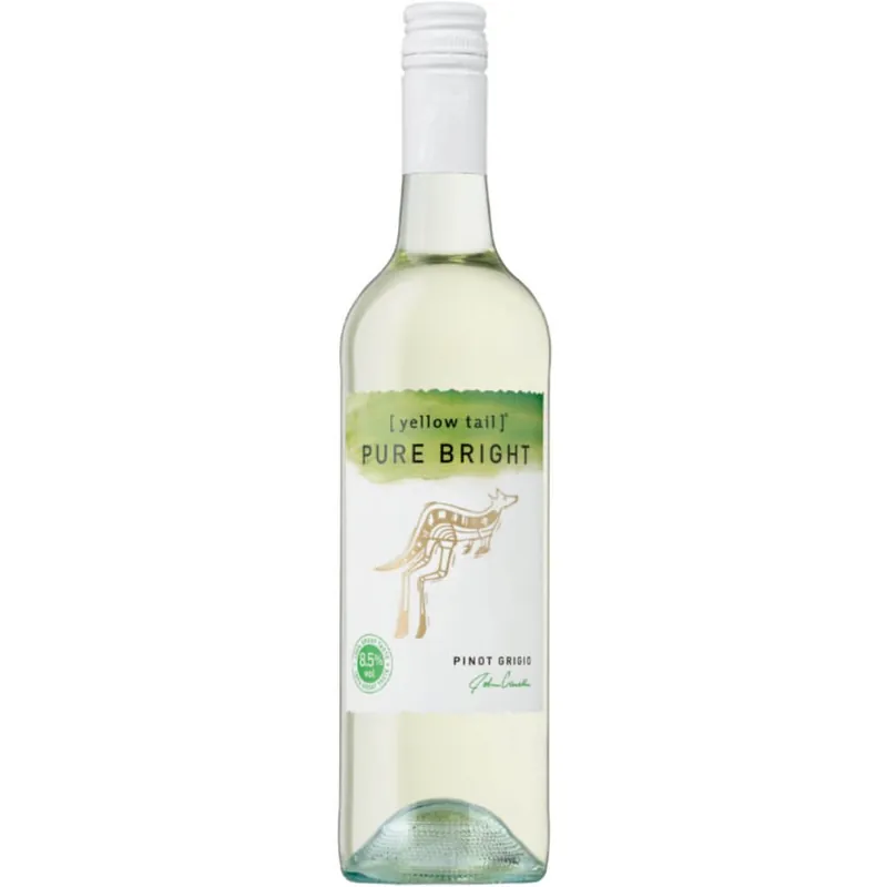 Warranty Included [ Yellow Tail ] Pure Bright Pinot Grigio