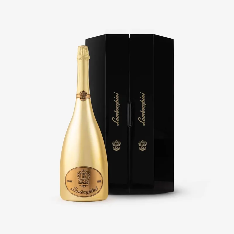 Warranty Included Lamborghini: Gold Jeroboam 3L Brut