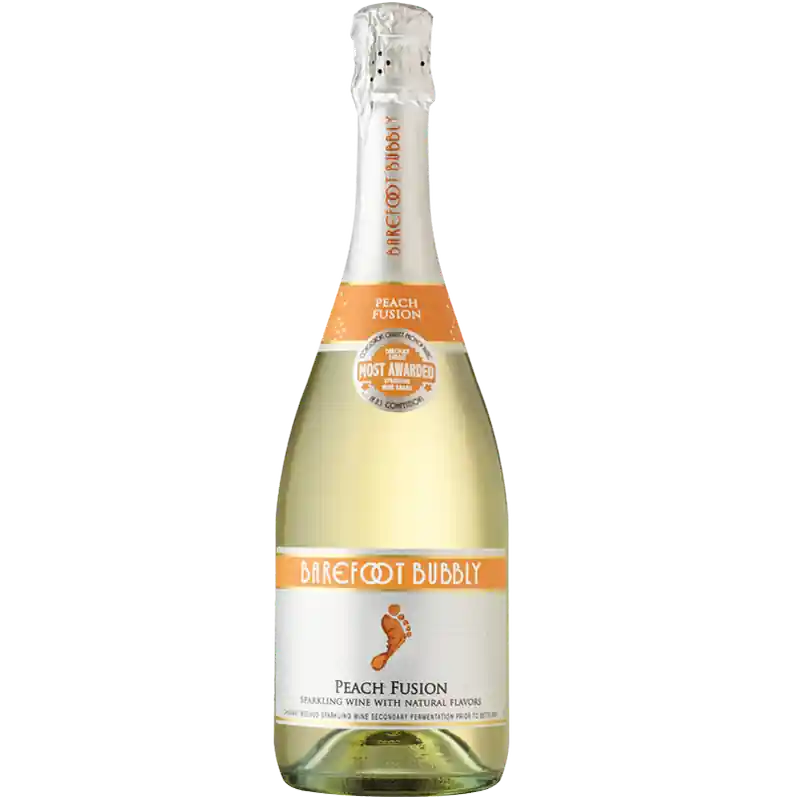 Barefoot Bubbly Peach Crafted