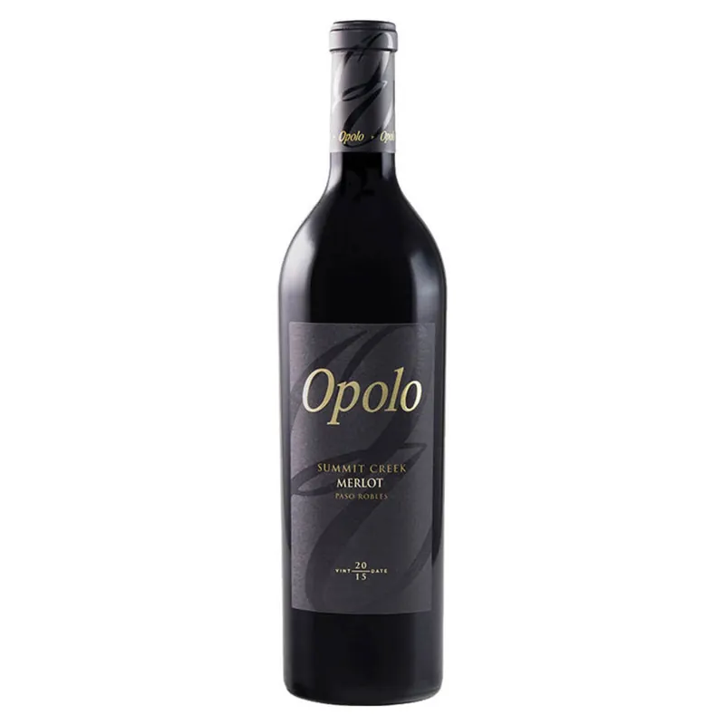 Opolo Summit Creek Merlot Direct From Manufacturer