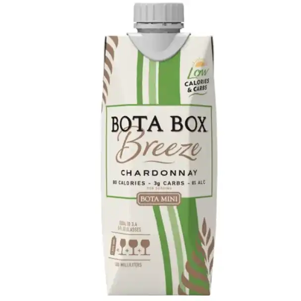 Fresh Stock Bota Mini Breeze Chardonnay Tetra