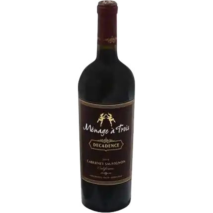 Menage a Trois Decadence Cabernet Grab Now