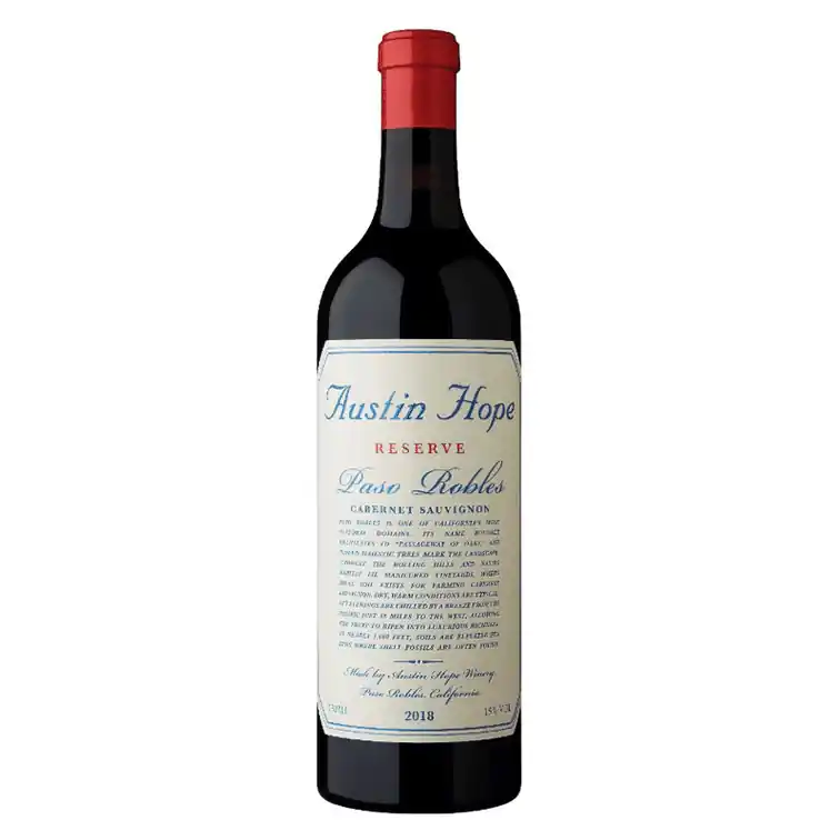 Austin Hope Paso Robles Reserve Cabernet Super Sale