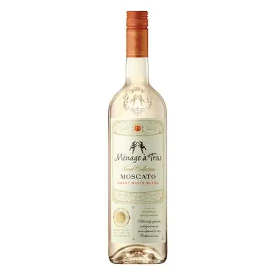 Menage a Trois Moscato Sweet White Blend Fast Shipping