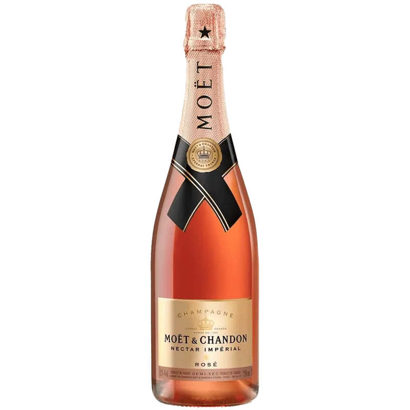 Free Returns Moet Nectar Imperial Rose
