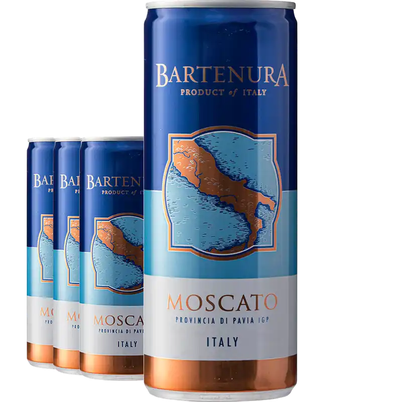 Luxury Bartenura Moscato 4pk Cn