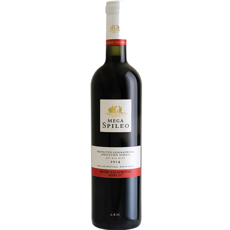 Mega Spileo Mavro Kalavritino Merlot Best Price