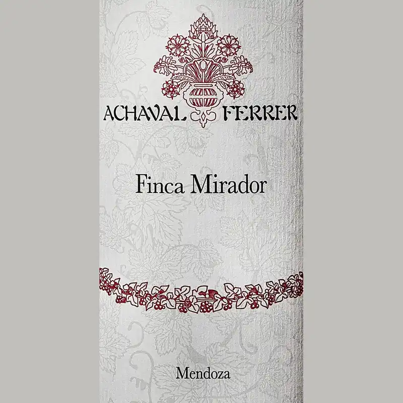 Viral A Ferrer Finca Mirador Malbec 2010