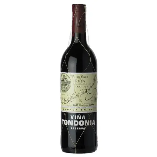 Professional Grade Lopez de Heredia Vina Tondonia Reserva Red 2001