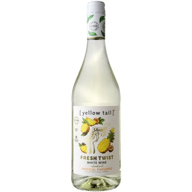 Editor’s Pick Yellow Tail Fresh Twist White Wine Tropical Pineapple
