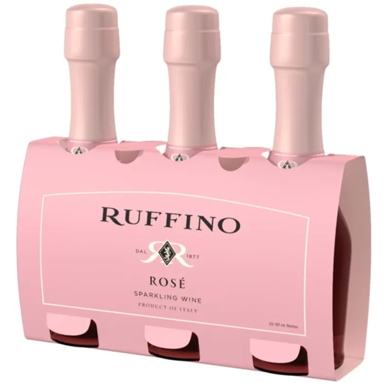 Last Chance Ruffino Prosecco Rose 3pk