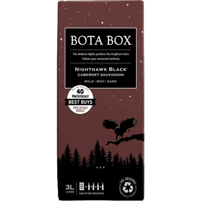 Bota Box Nighthawk Black Cabernet Hot Deal