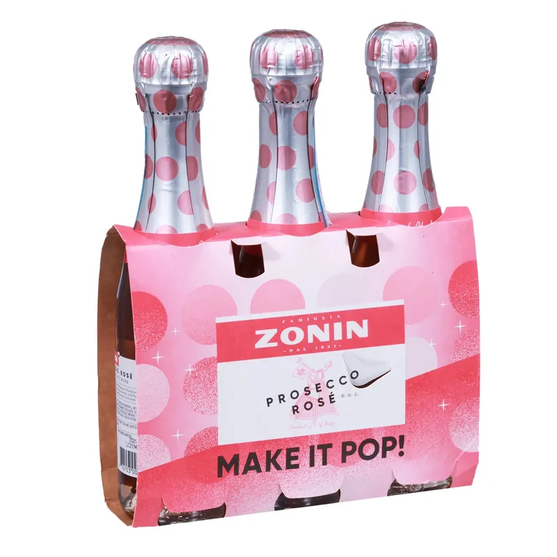Exclusive Offer Zonin Prosecco Rose3pk