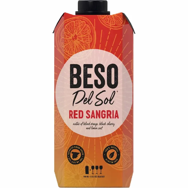 Viral Beso Del Sol Red Sangria Tetra 500ml