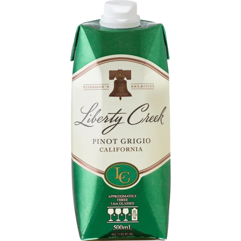 Same Day Shipping Liberty Creek Pinot Grigio Tetra