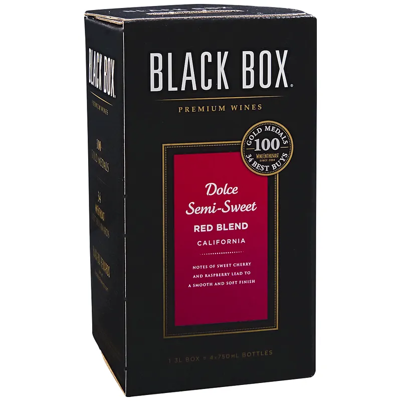 One Day Deal Black Box Dolce Semi Sweet Red Blend