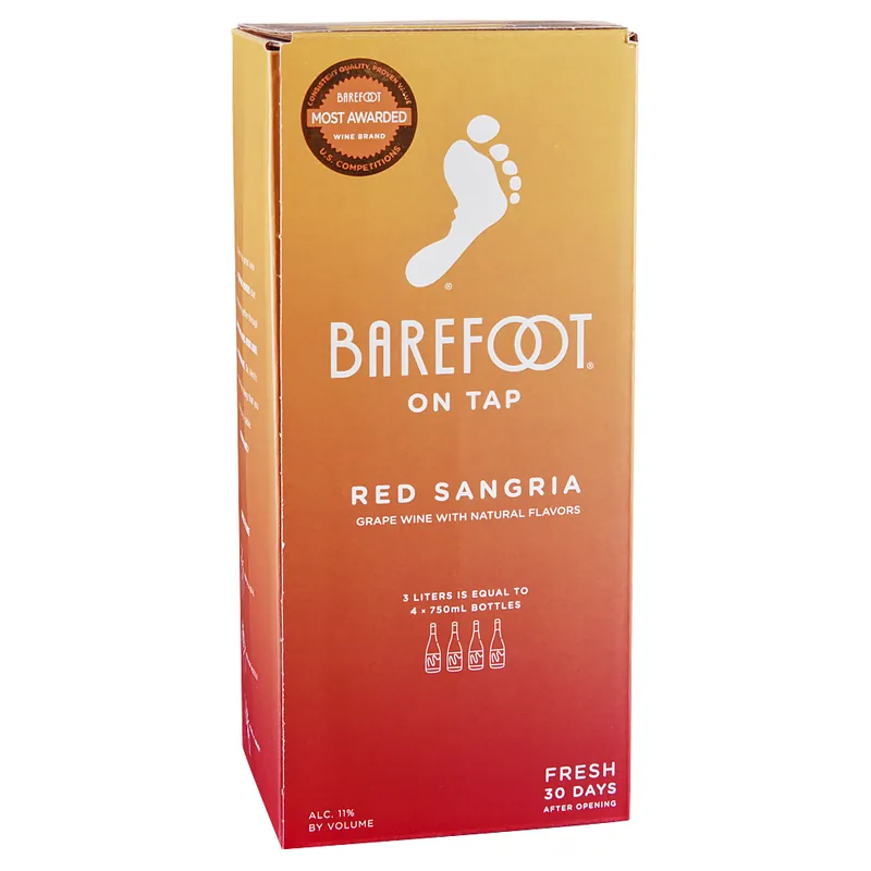 Barefoot Red Sangria Certified